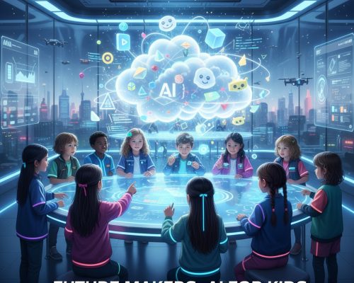 Safe AI Literacy/Ethics (Responsible AI) for School-age children