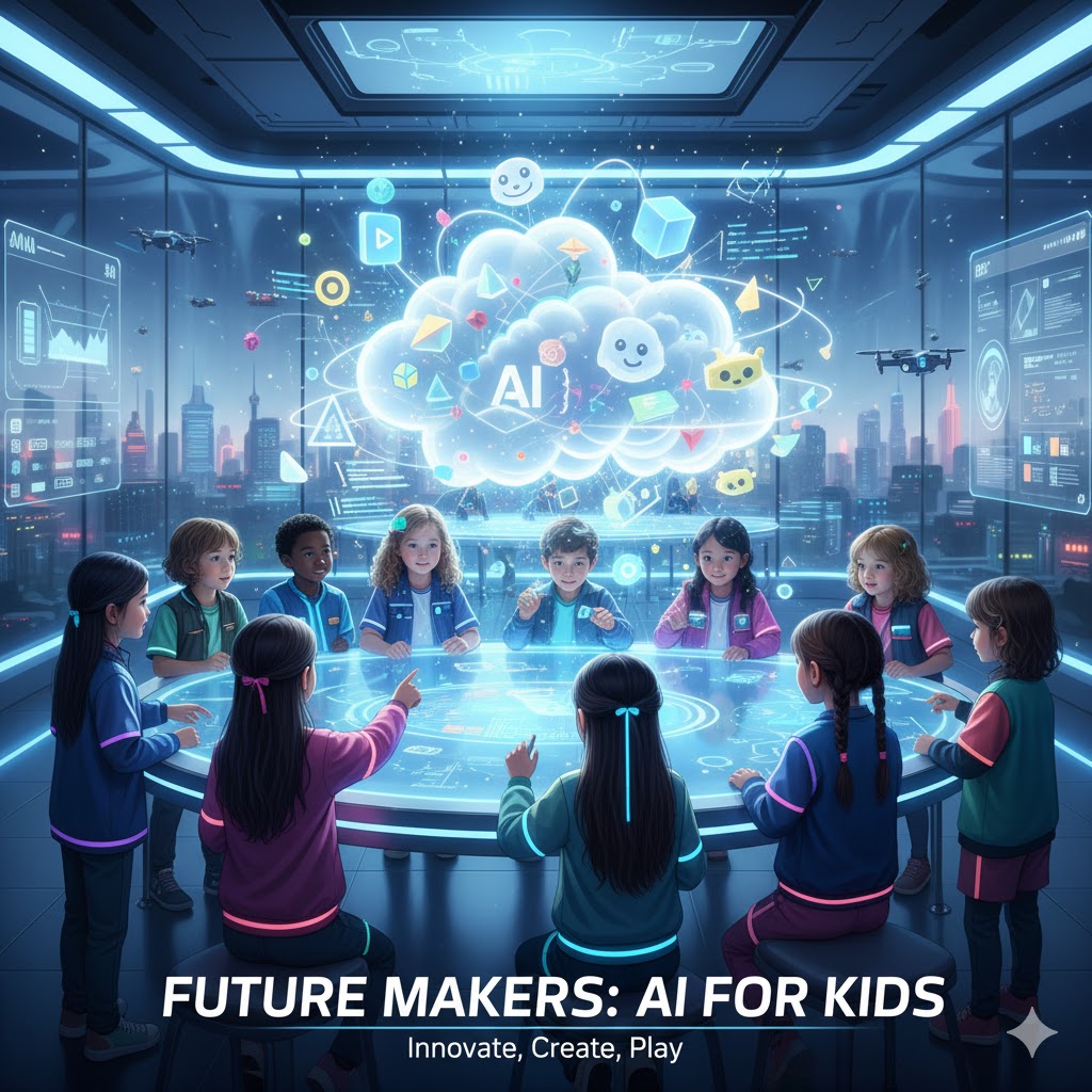 Safe AI Literacy/Ethics (Responsible AI) for School-age children